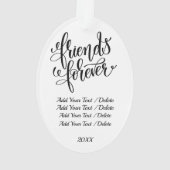 Forever Friends 3 Ornament (Rückseite)