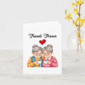 Forever Friends, Charming Friendship Karte (Gelbe Blume)