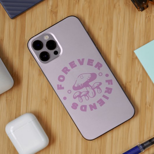 Forever Friends Cute Pink Mushroom Case-Mate iPhone Hülle