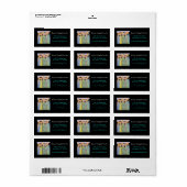 Forever Friends Labels Adressaufkleber (Vorne)