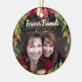 Forever Friends Naher als ein Schwester Blumenreat Keramik Ornament (Links)