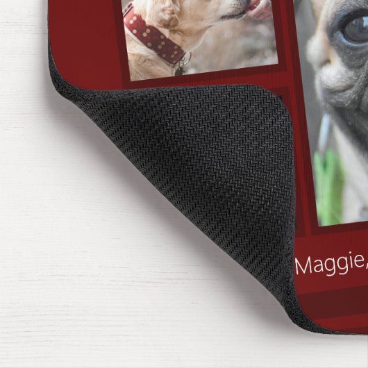 Forever Friends Pet FotoCollage Mousepad (Ecke)