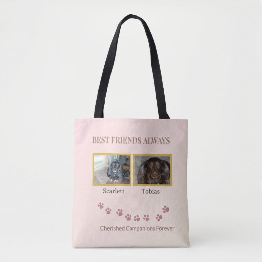 Forever Friends Pfoten-Botschafter Tasche (Vorderseite)
