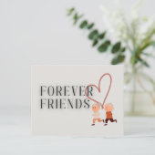 Forever Friends: Runner Postcard Postkarte (Stehend Vorderseite)