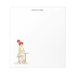 Forever Friends Soda Girl Notizblock