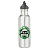 Forever Gamer, Personalisiert Name Print Edelstahlflasche (Links)