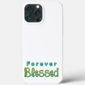 Forever gesegnet iPhone Case (Rückseite)