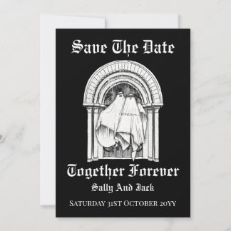 Forever Ghost Save the Date Karte zusammenführen