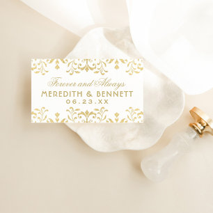 Forever Gold Vintag Glamour Wedding Monogram