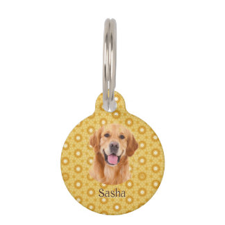 "Forever Golden Styliden Golden Retriever Floral Haustiermarke