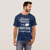 Forever Grateful to the Liver Donor Hero Gift T-Shirt (Vorne ganz)