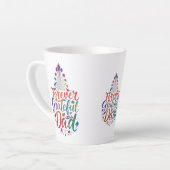 Forever Grateful, Vater" Kleine Tasse - 12 oz (Linke Ecke)