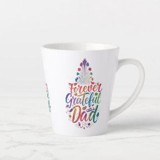Forever Grateful, Vater" Kleine Tasse - 12 oz