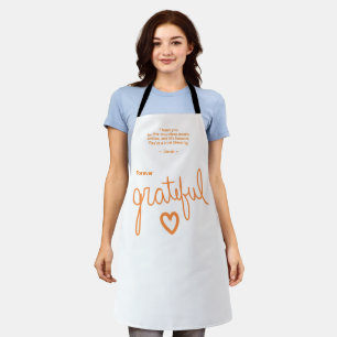 Forever Gratever Personalisiert Erntedank Geschenk Schürze
