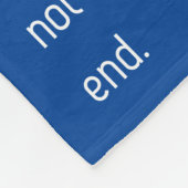 Forever has no end fleecedecke (Ecke)