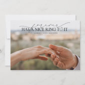 Forever hat einen schönen Ring Elegante 2 Foto Ver Ankündigung (Vorderseite)