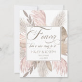 Forever hat einen schönen Ring zu ihm Foto Verlobu Ankündigung (Vorderseite)