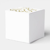 Forever Hört Gold auf Weiß Geschenkschachtel (Rückseite)