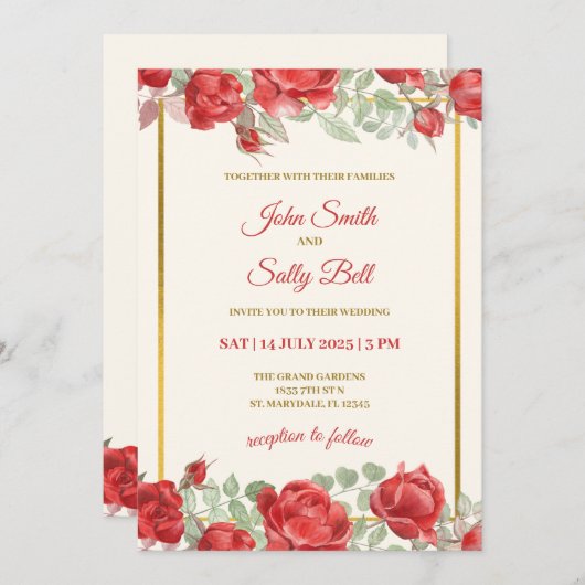 Forever in Bloom: Eine romantische Einladung zur H (Vorne/Hinten)