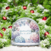 Forever in Bloom Hydrangea Keepsake Schneekugeln (Weihnachten)