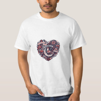 Forever in der Liebe Romantischer Couple T - Shirt
