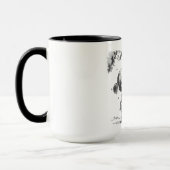 "Forever in Liebe" Daisy Sketch Tasse (Links)
