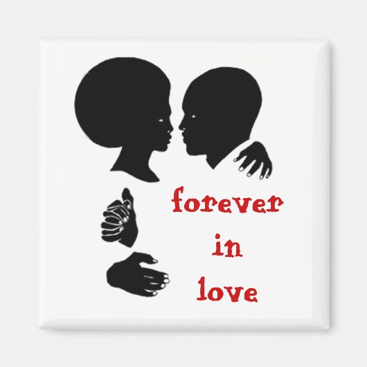 Forever in Liebe Magnet (Vorne)