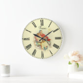 Forever in love große wanduhr (Zuhause)