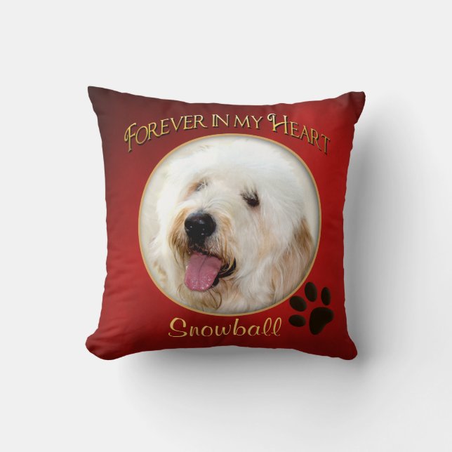 Forever in My Heart Pillow - Erinnerung des Hauses Kissen (Vorderseite)