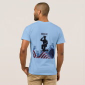 Forever in our freedom light blue T-Shirt (Schwarz voll)