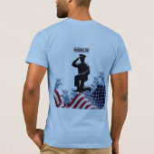 Forever in our freedom light blue T-Shirt (Rückseite)