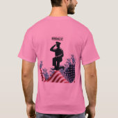 Forever in our freedom pink T-Shirt (Rückseite)
