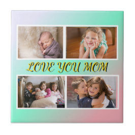 Forever in Our Heart 4-Photo Tribute Fliese