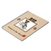 Forever in Our Heart Pet Loss - Dog Notebook Notizblock (Linke Seite)