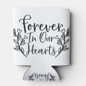 Forever in Our Hearts Dosenkühler (Rückseite)