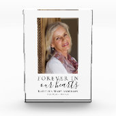 Forever in Our Hearts Foto Beileid Memorial (Vorderseite)