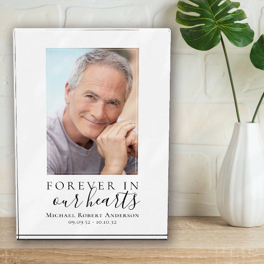 Forever in Our Hearts Foto Beileid Memorial