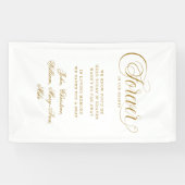 Forever In Our Hearts- Memorial White Banner (Horizontal)