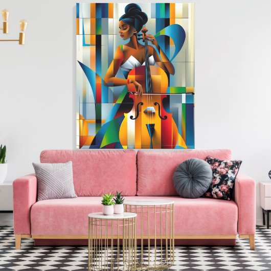 Forever in Our Hearts Pet Canvas – Gallery Quality Leinwanddruck (Insitu (Wohnzimmer))