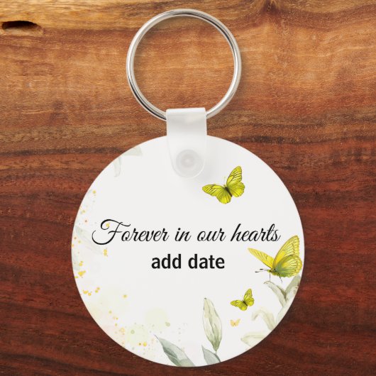 Forever in our hearts schlüsselanhänger (Rückseite)