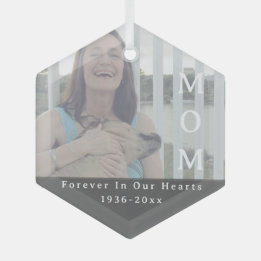 FOREVER in unserem Foto zur Mama von Herzen Ornament Aus Glas