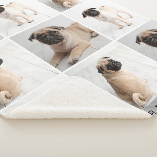 Forever in unserem Hearts Dog Foto Collage Memoria Sherpadecke (3/4)