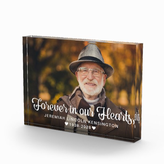 Forever in unserem Hearts Memorial Foto (Rechts)