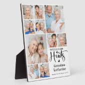 Forever in unserem Herz 10 Foto Collage Memorial Fotoplatte (Seite)