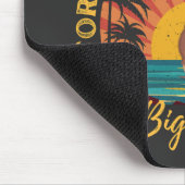 Forever Jagd Sonnenuntergänge Bigfoot Surfen Schwa Mousepad (Ecke)