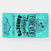 Forever Jagd Sonnenuntergänge Paare Kreuzfahrt Banner (Horizontal)