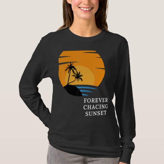 Forever Jagd Sunset T-Shirt (Vorderseite)