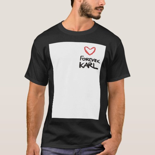 Forever Karl - Karl Lagerfeld shirt Classic T-Shir (Vorderseite)