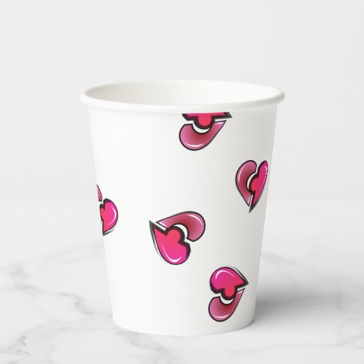 Forever Kinda Liebe Pappbecher (Rückseite)