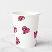 Forever Kinda Liebe Pappbecher (Vorderseite)